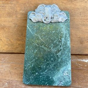 Vintage Arthur Court Elephant Cheeseboard